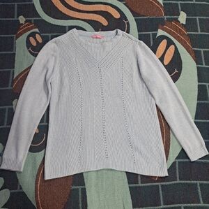 🌈SOFT AND COZY BABY BLUE SWEATER-